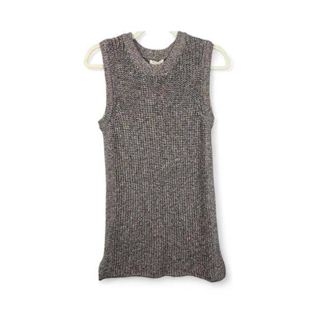 Ella Moss NWT Marge Sleeveless Chunky Knit Tank Top Size M